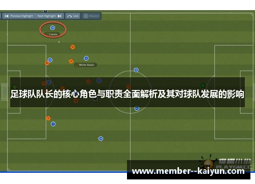 足球队队长的核心角色与职责全面解析及其对球队发展的影响 足球队队长的核心角色与职责全面解析及其对球队发展的影响